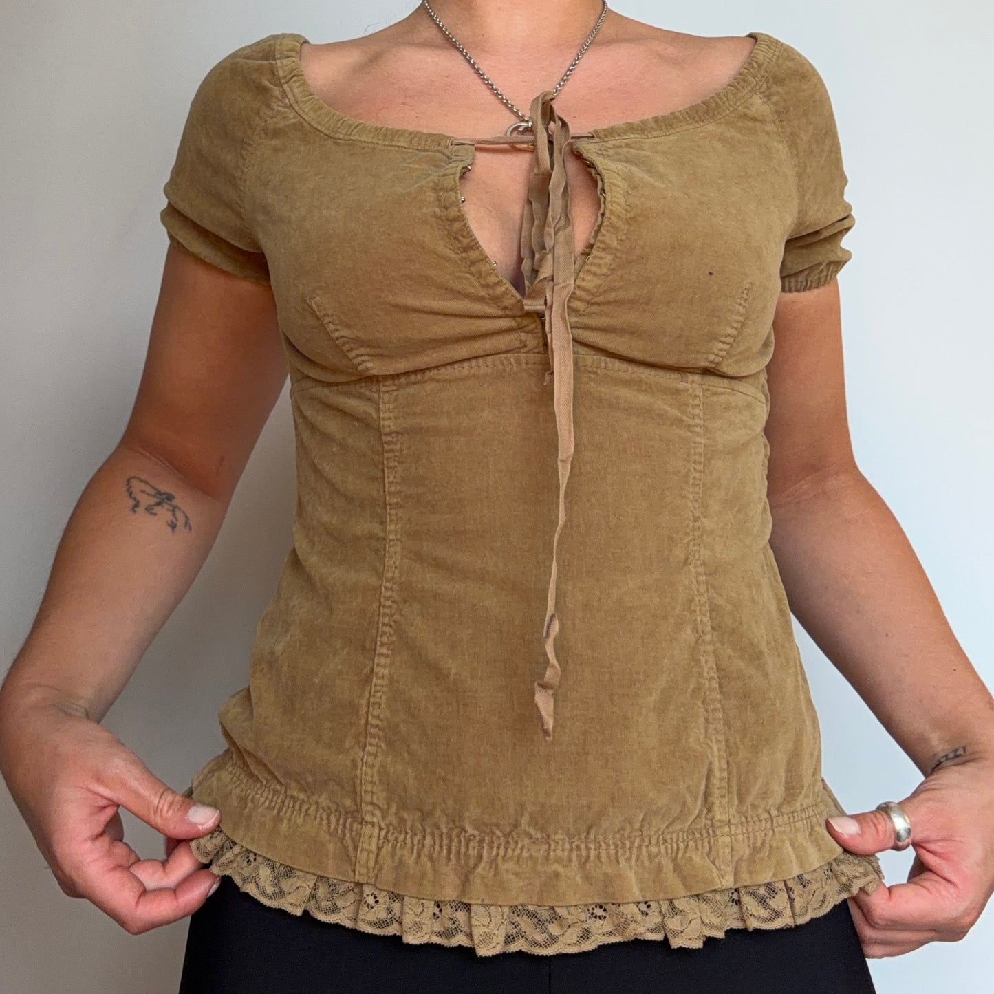 Miu Miu Corduroy Top