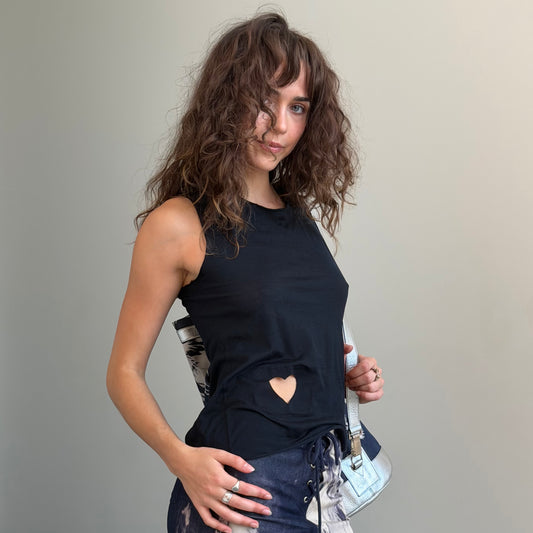 Gucci SS2002 Heart Cut Out Tank