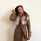 Vintage Suede Trench