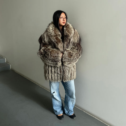 Vintage Fox Fur Coat