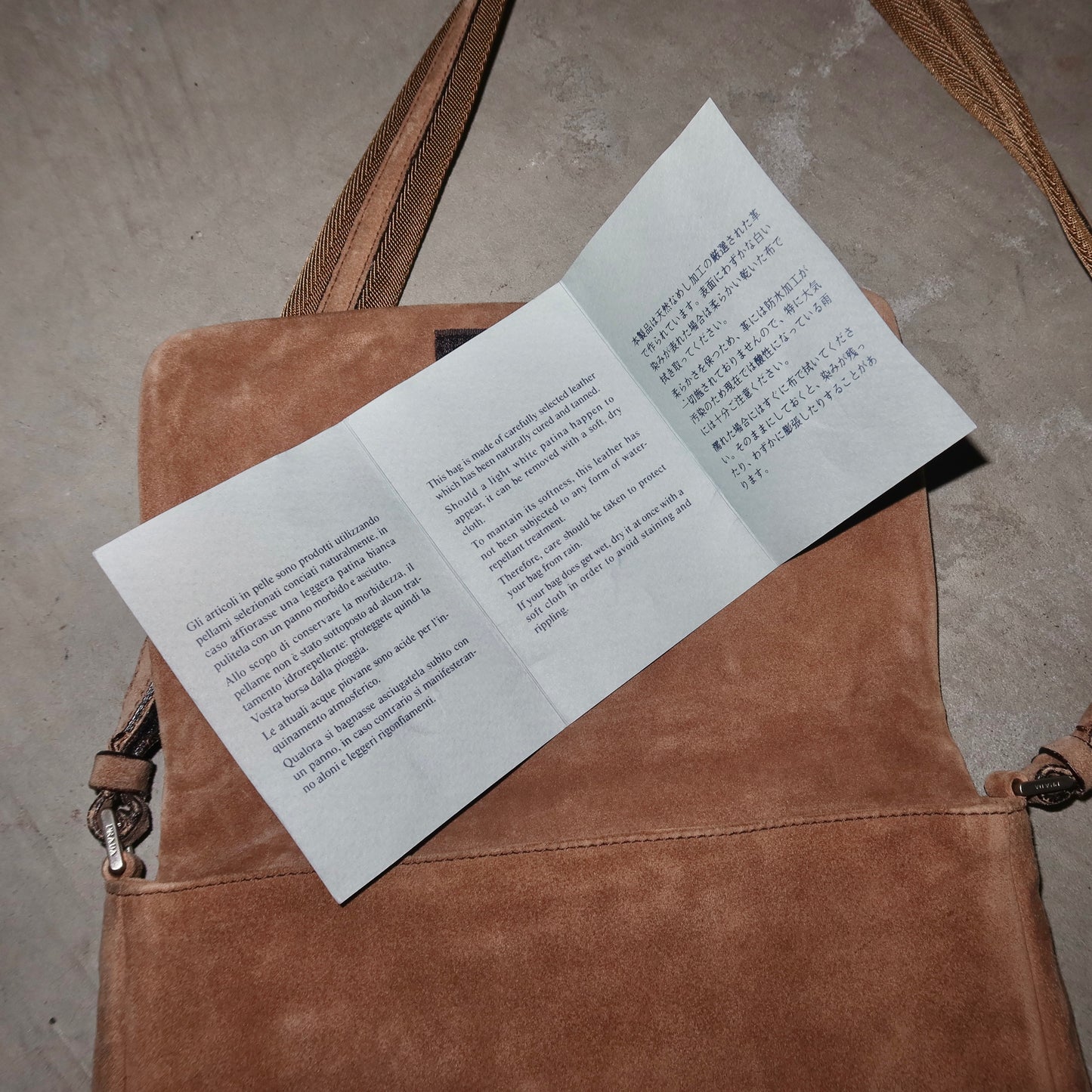 Prada AW1999 Leaves Bag
