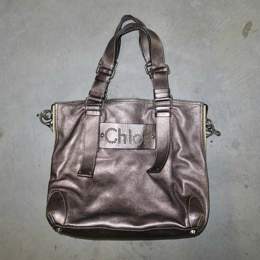 Chloé Metallic Patsy Tote