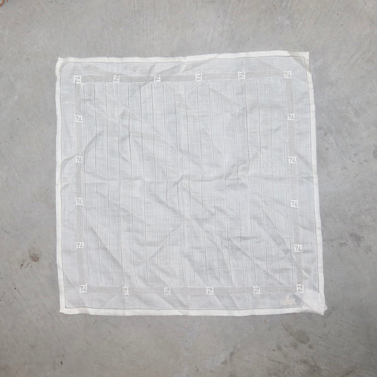 Fendi White Handkerchief