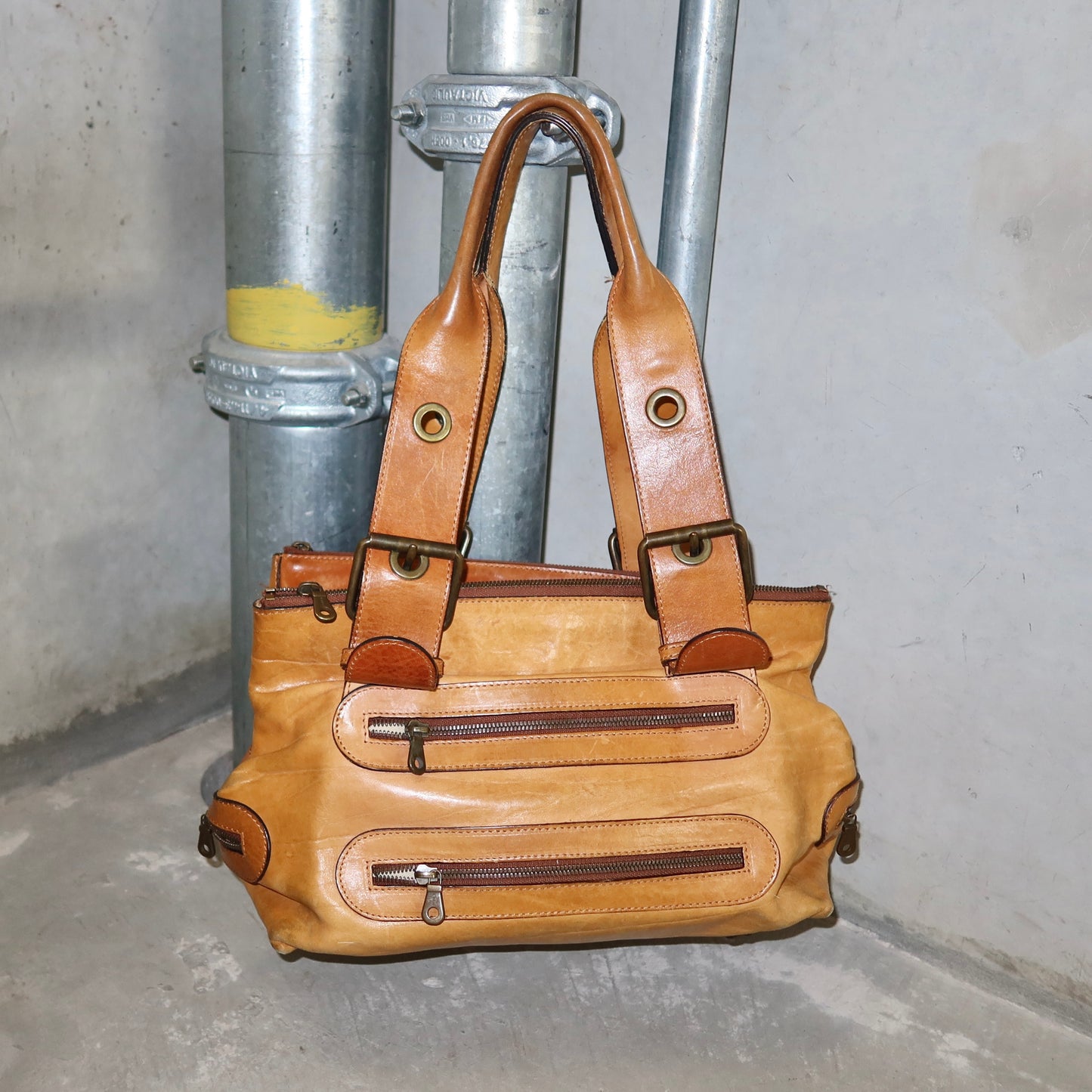 Chloé AW2003 Large Leather Camera Bag