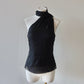 Emporio Armani 90’s Silk Wrap Neck Top