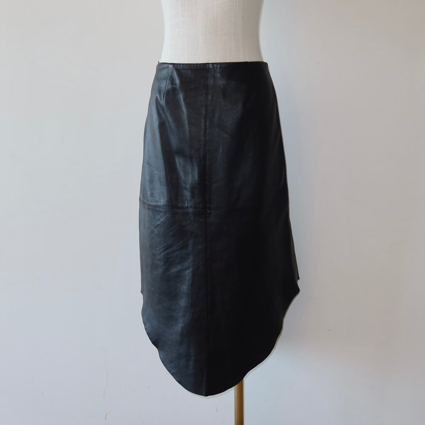 DKNY Leather Skirt