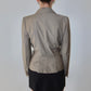 Chloé SS2002 Grey Wool Blazer