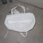 Chloé White Perforated Leather Kerala Bag