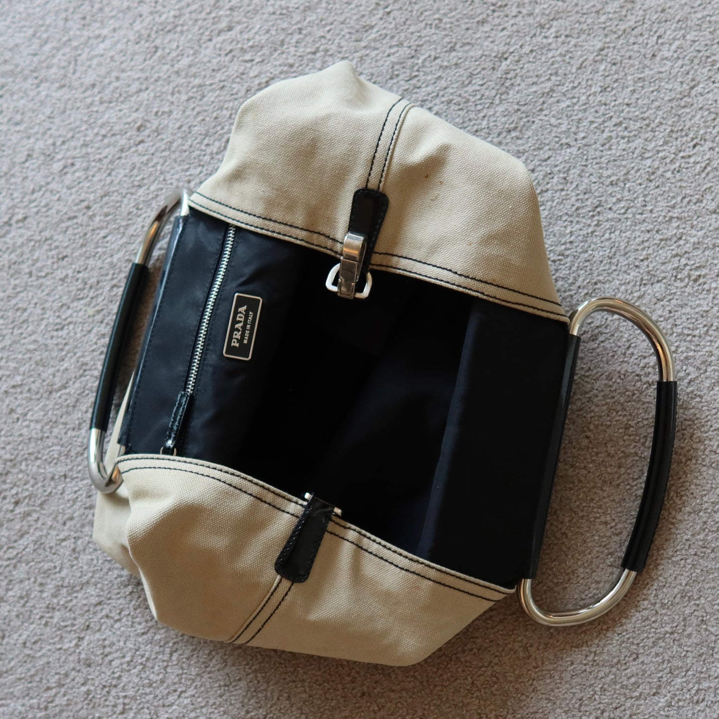 Prada SS2003 Ring Handle Bag