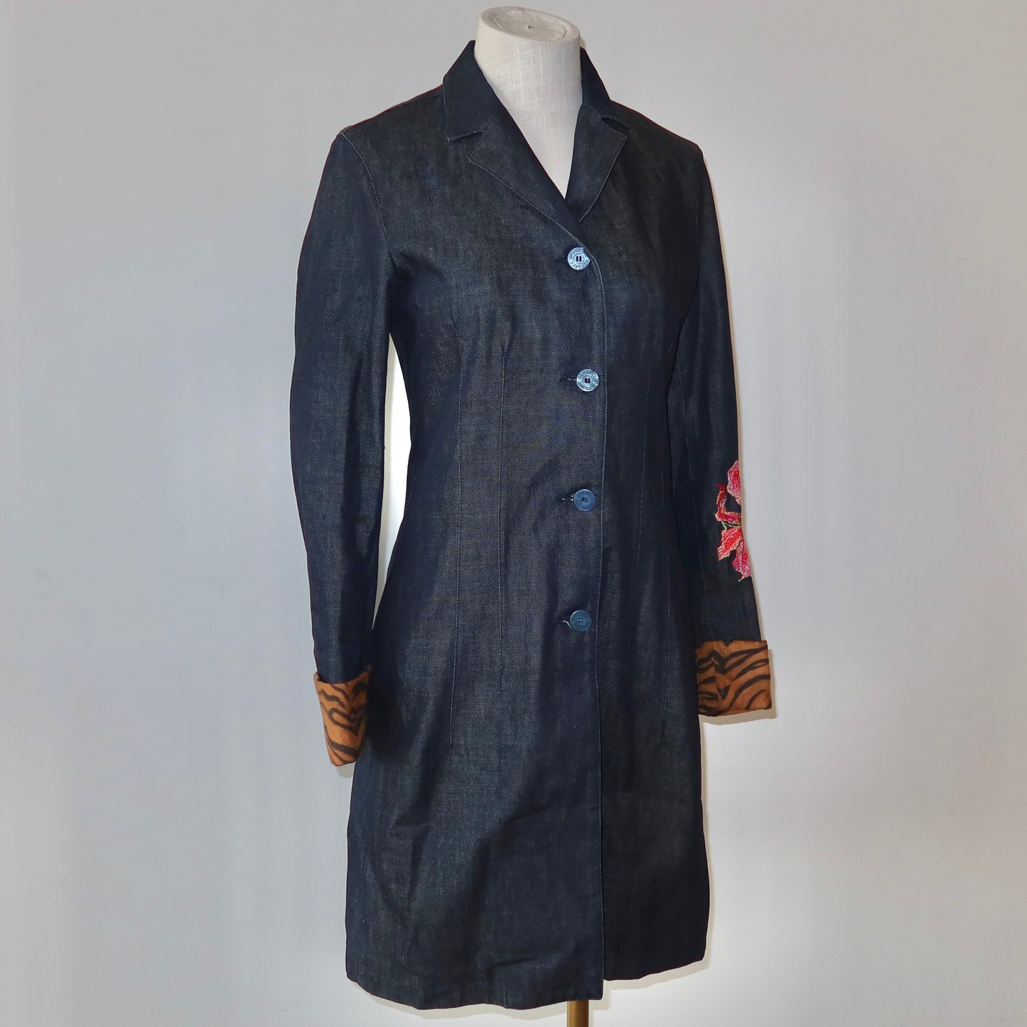 Versace Denim Trench