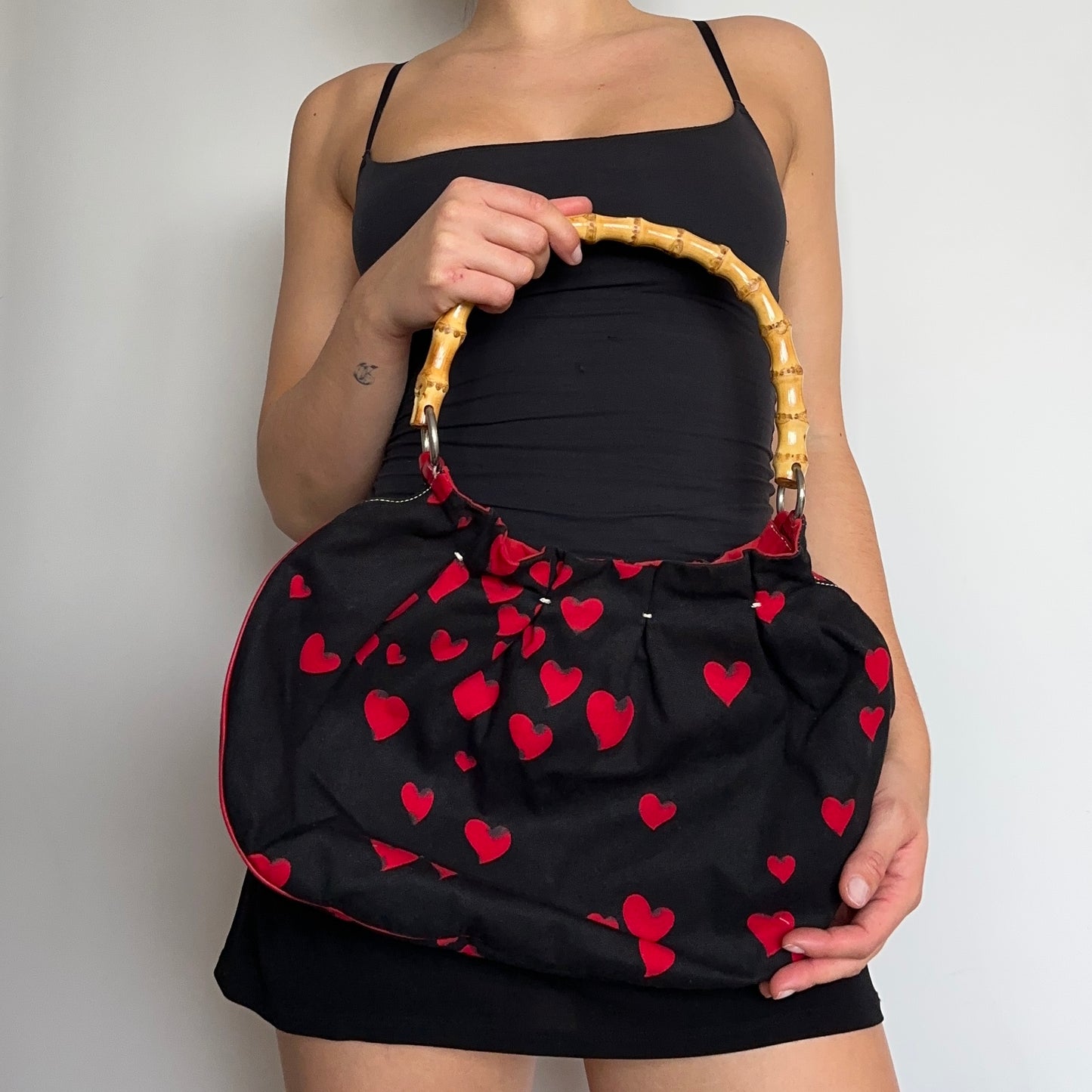 Moschino Heart Print Bag