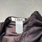 Chloe Brown Silk Skirt