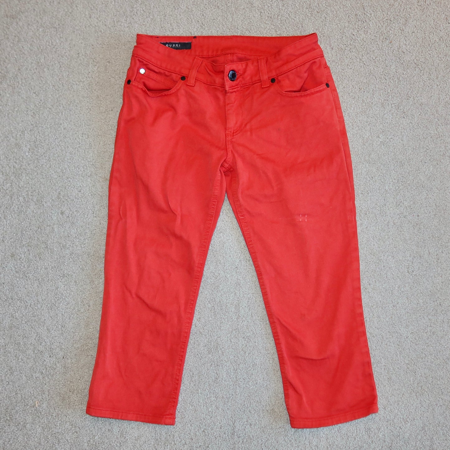 Gucci 2007 Red Capris