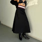 Chloé AW2001 Black Midi Skirt