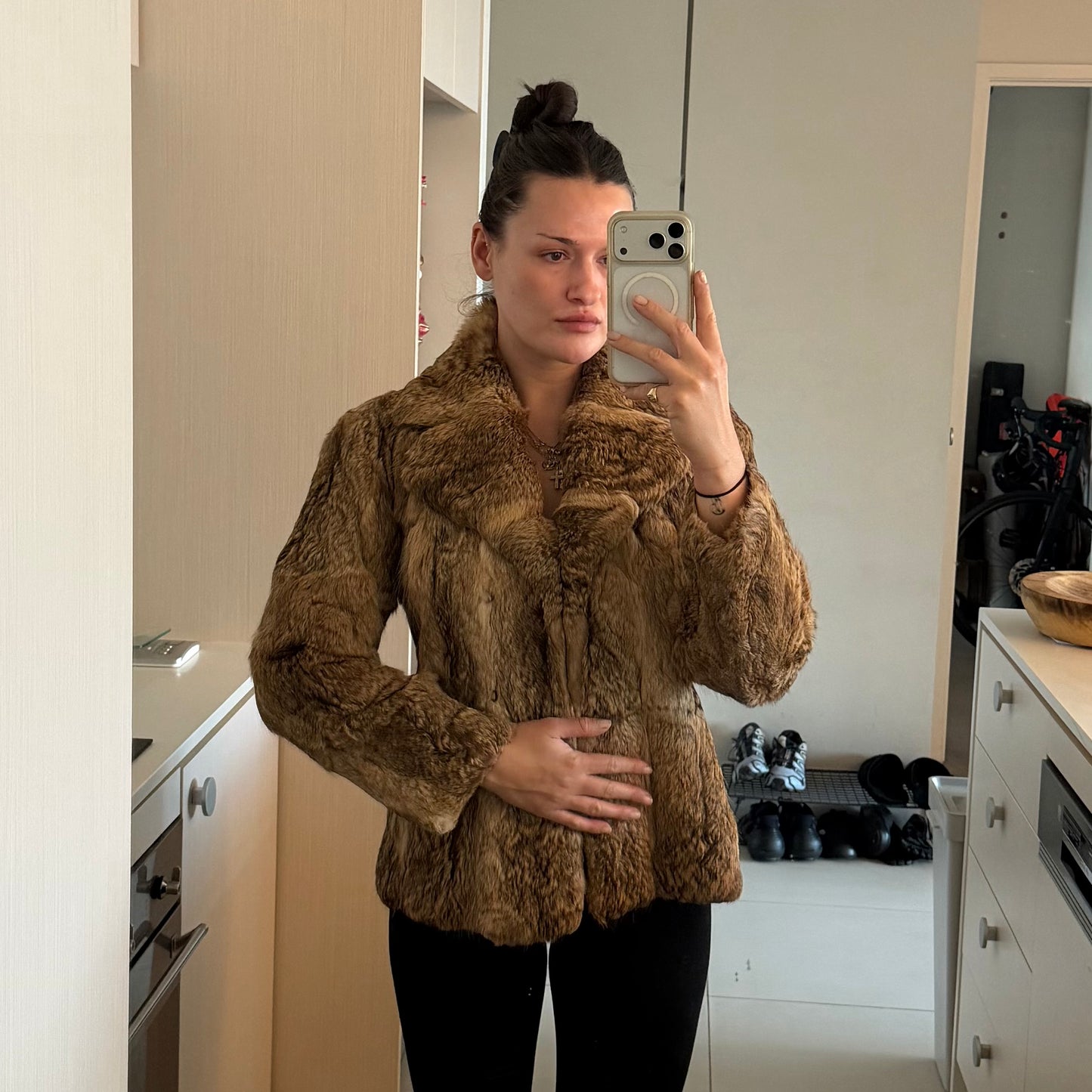 Vintage Real Fur Coat