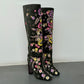 Emilio Pucci Embroidered Suede Boots (37)