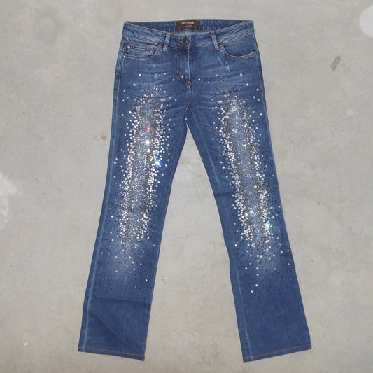 Roberto Cavalli Diamanté Jeans