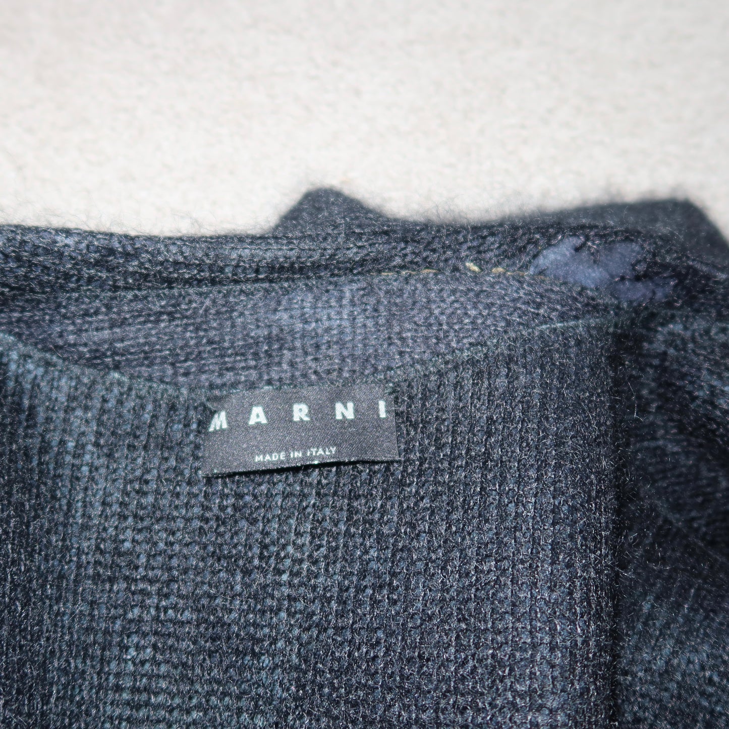 Marni Black Cowhide Coat