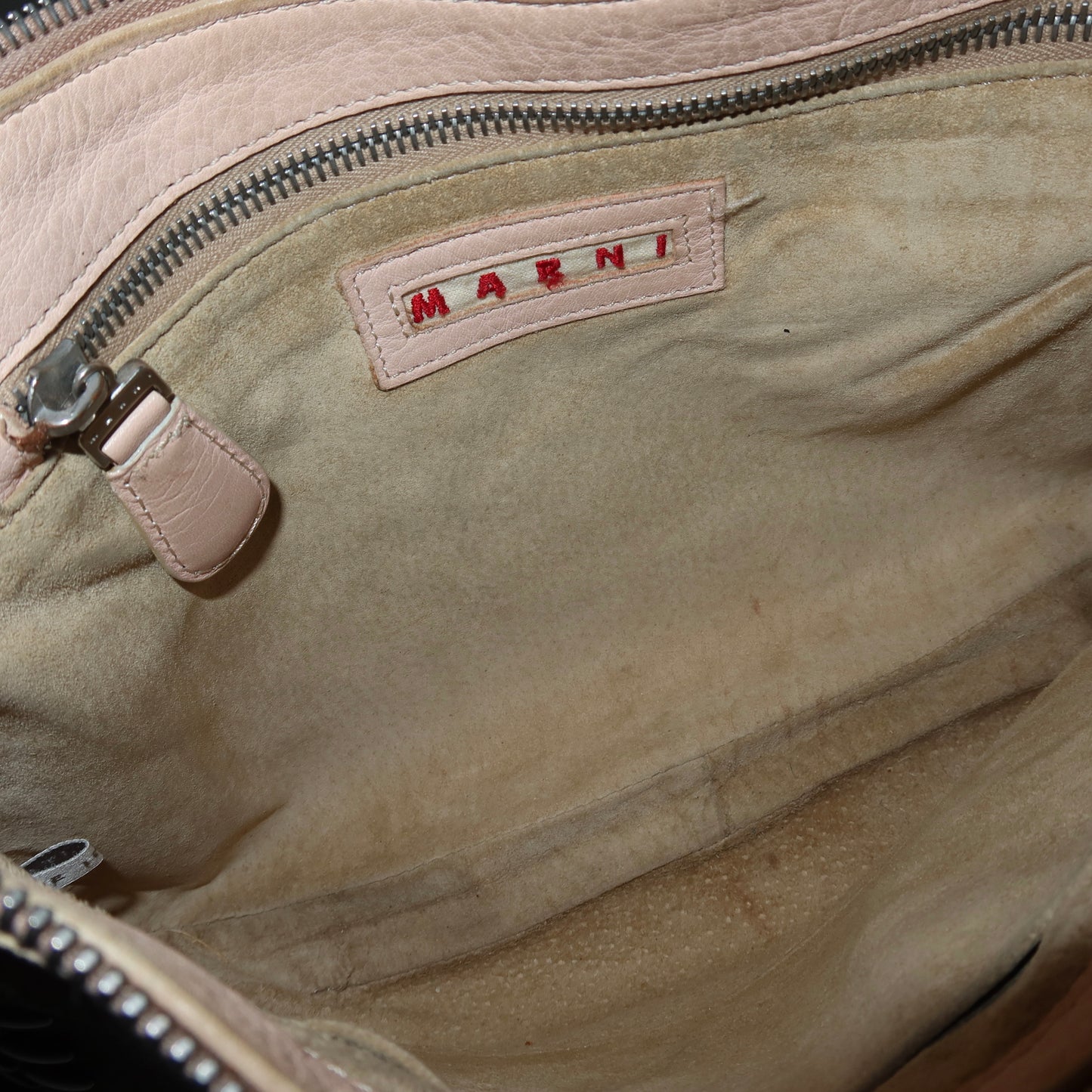 Marni Pink Studded Crossbody
