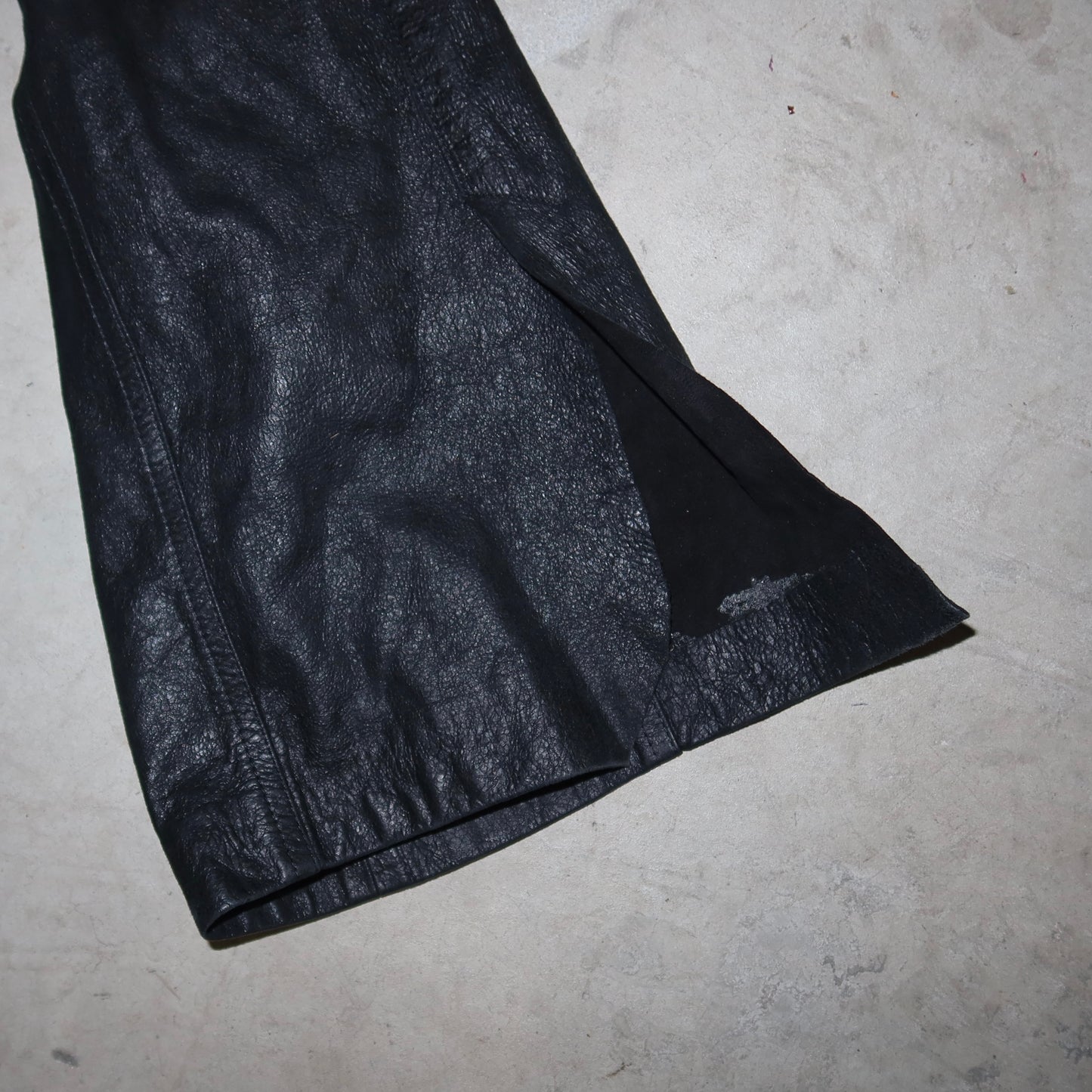 Plein Sud Leather Trousers