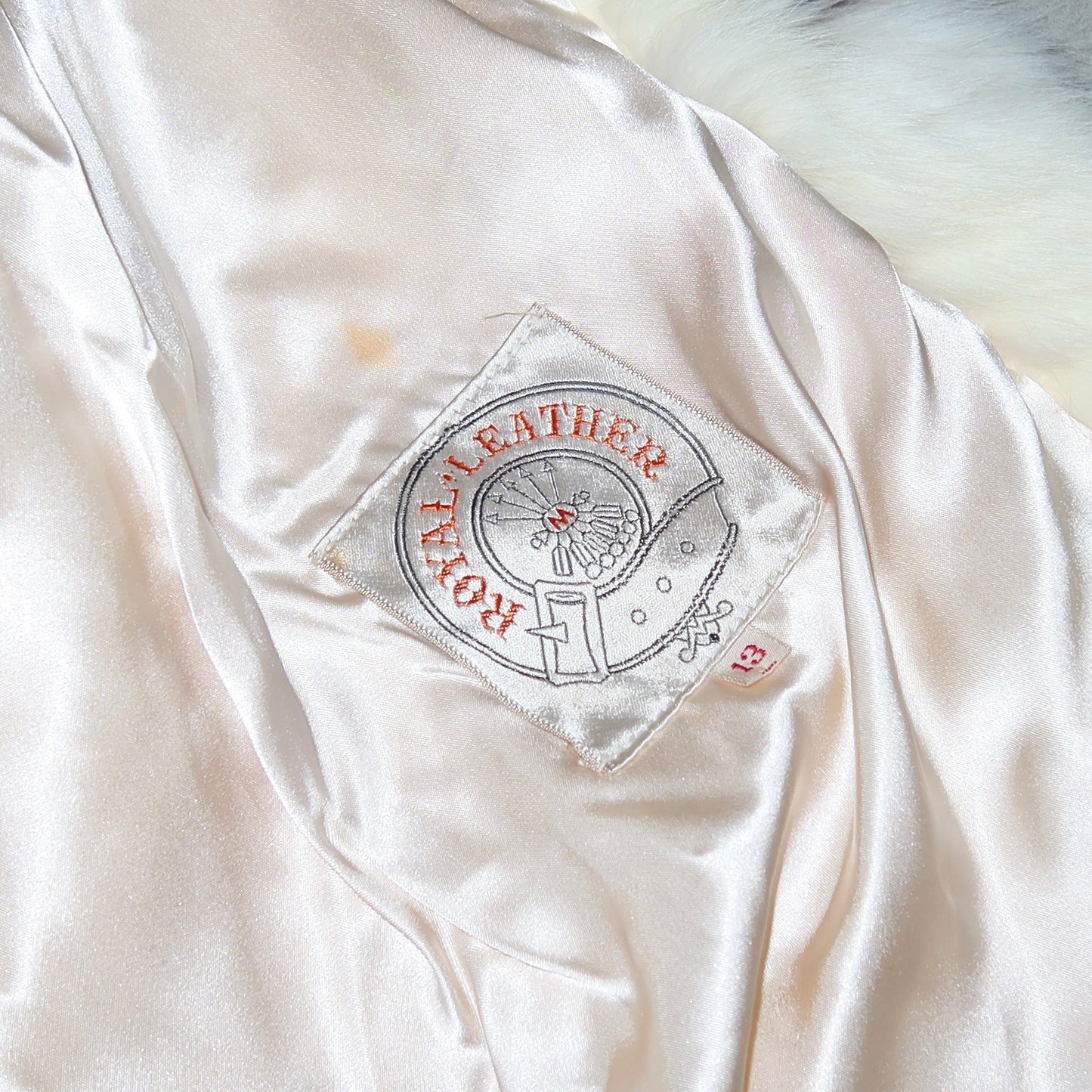 Vintage Rabbit Fur Cape