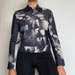 Celine SS2000 Tie Dye Denim Jacket