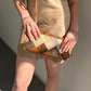 Vintage Cowhide Clutch