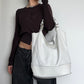 Jil Sander White Leather Tote