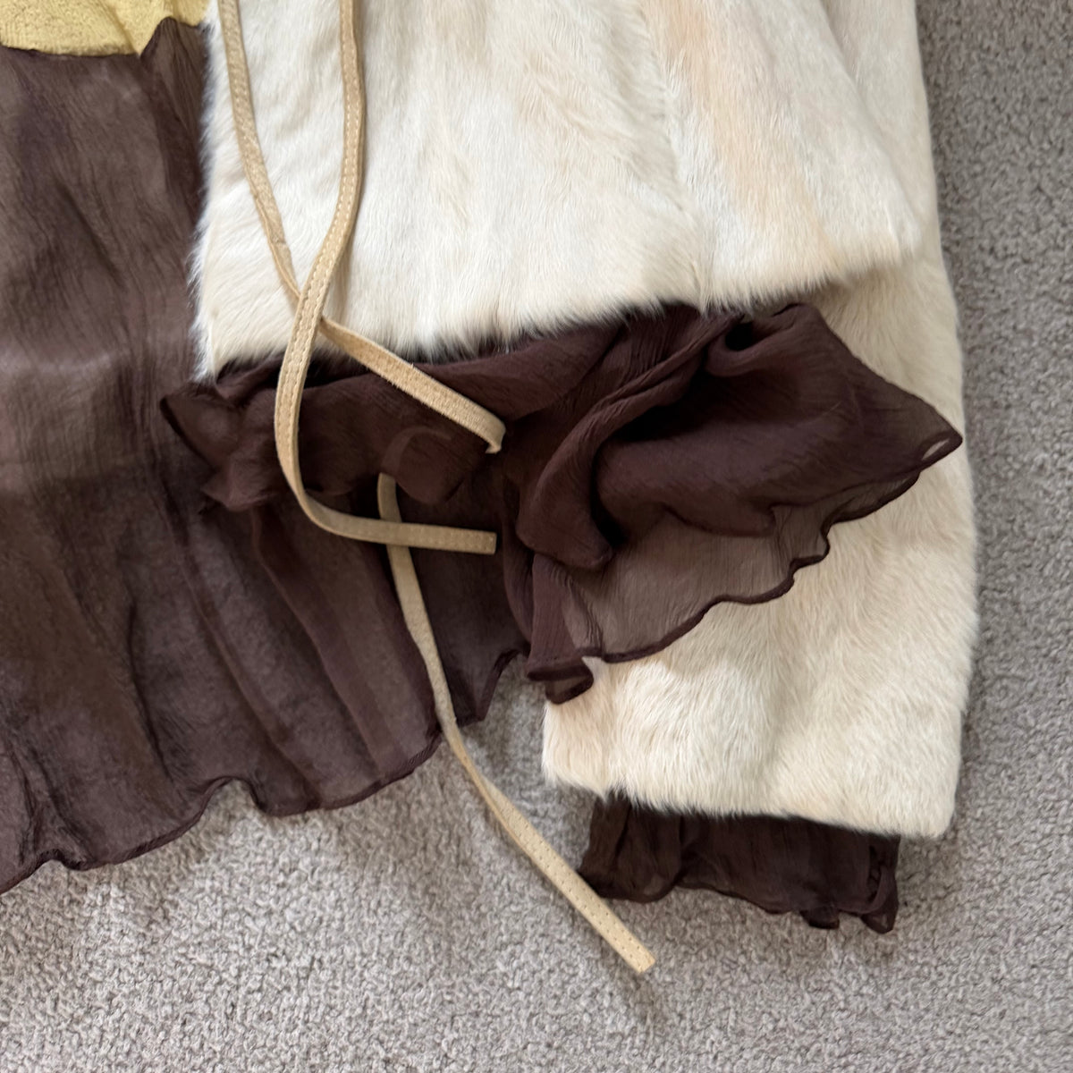 Marni Goat Fur Coat