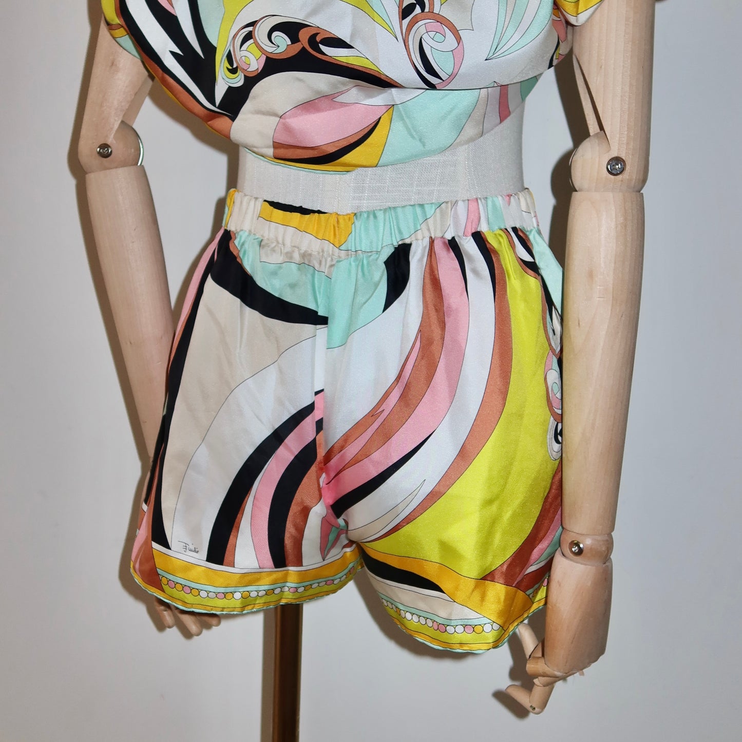 Emilio Pucci Silk Shorts
