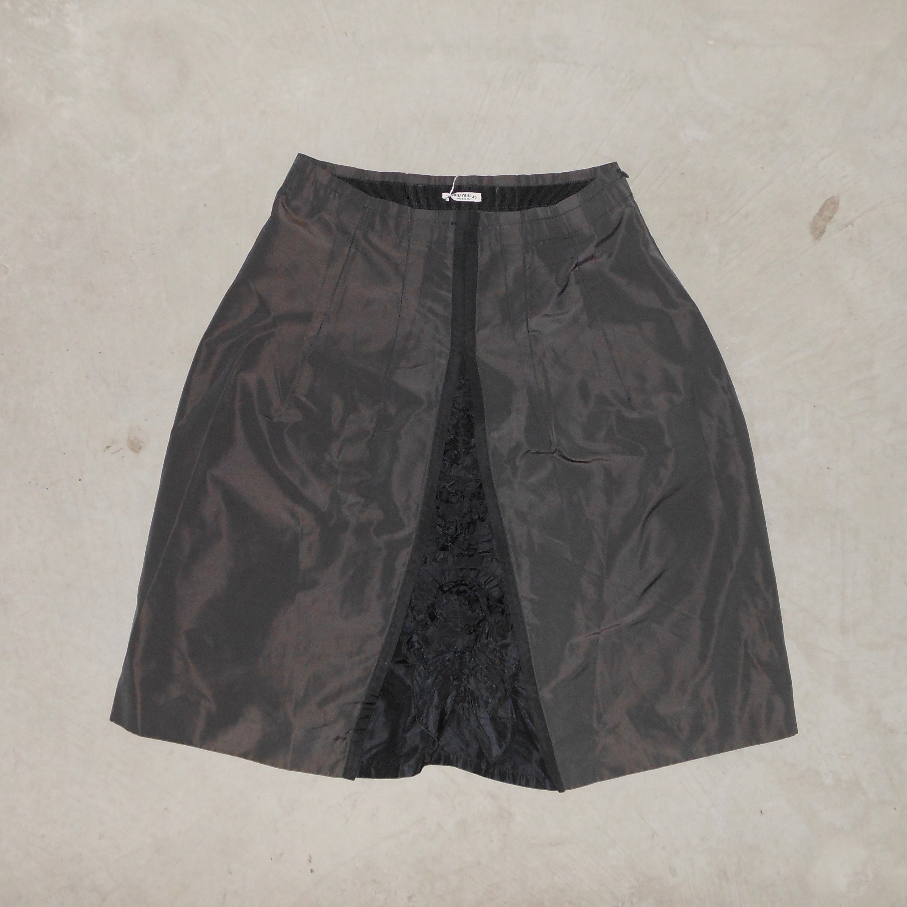 Miu Miu Nylon Skirt – Guzzi Archive