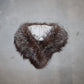 Vintage Silver Fox Fur Collar