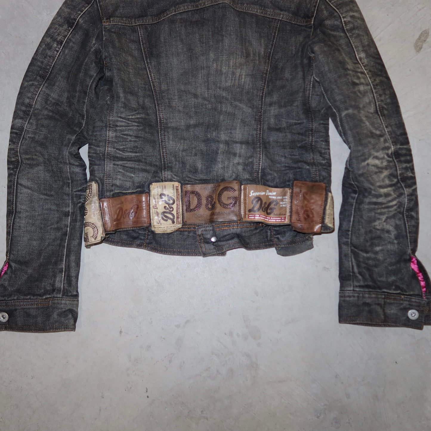 D&G Denim Patch Jacket