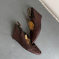 Prada Brown Suede Wedges (40)