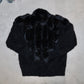 Vintage Angora and Fur Beaded Cardigan