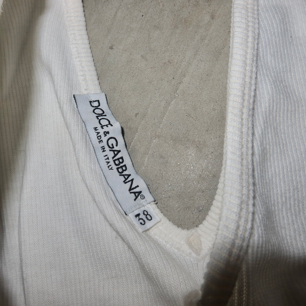 Dolce & Gabbana Rib Tank
