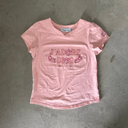 Dior Kids J’Adore Dior Baby Tee