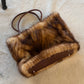 Paolo Masi Real Fur Tote