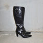 Chanel Leather Boots (37.5)