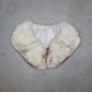 Vintage White Fox Fur Collar