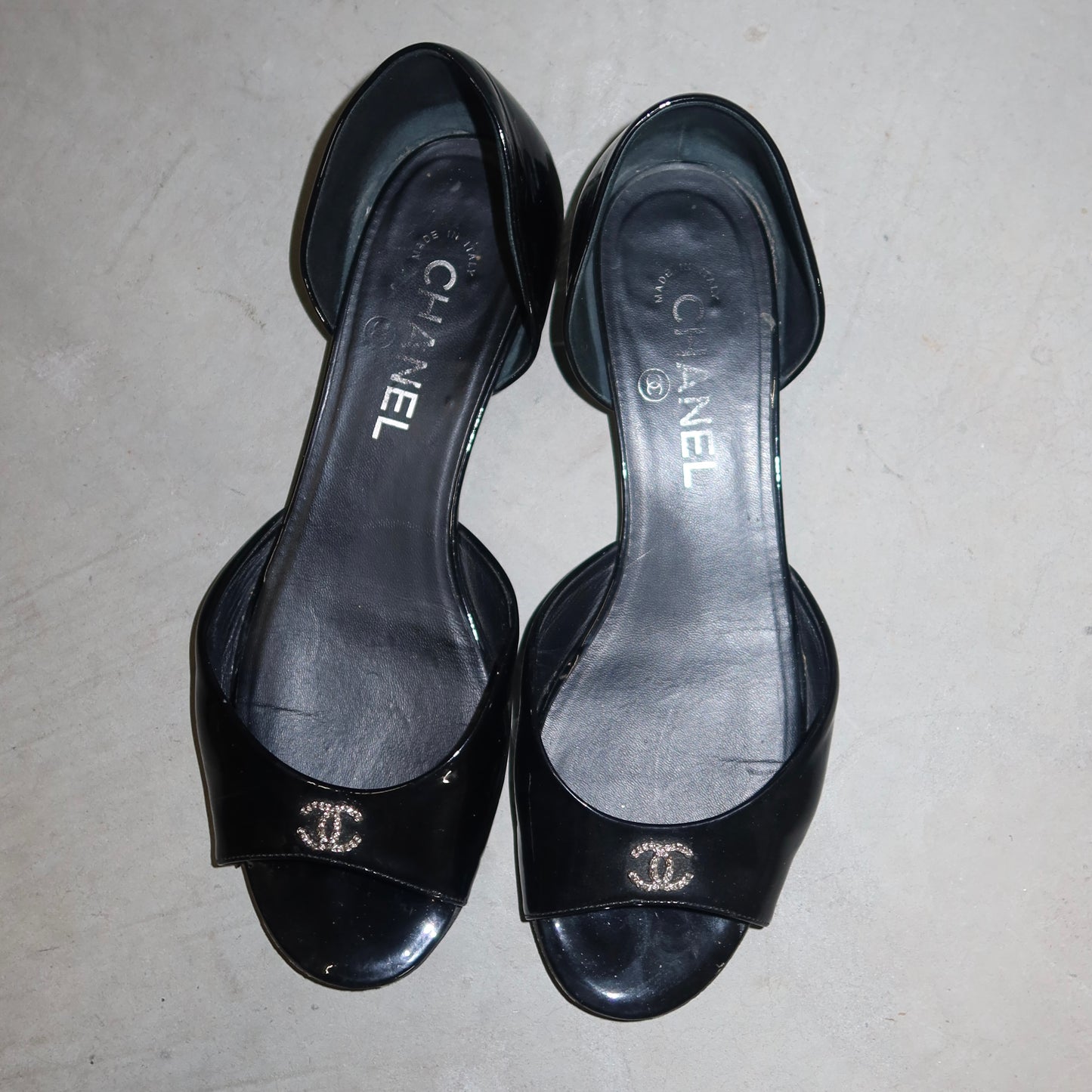 Chanel Patent Flats (39-40)
