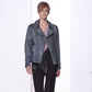 Marni AW2001 Blue Cowhide Jacket