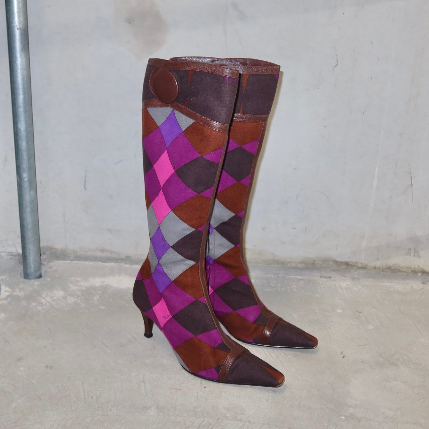 Emilio Pucci Felt Boots (38)