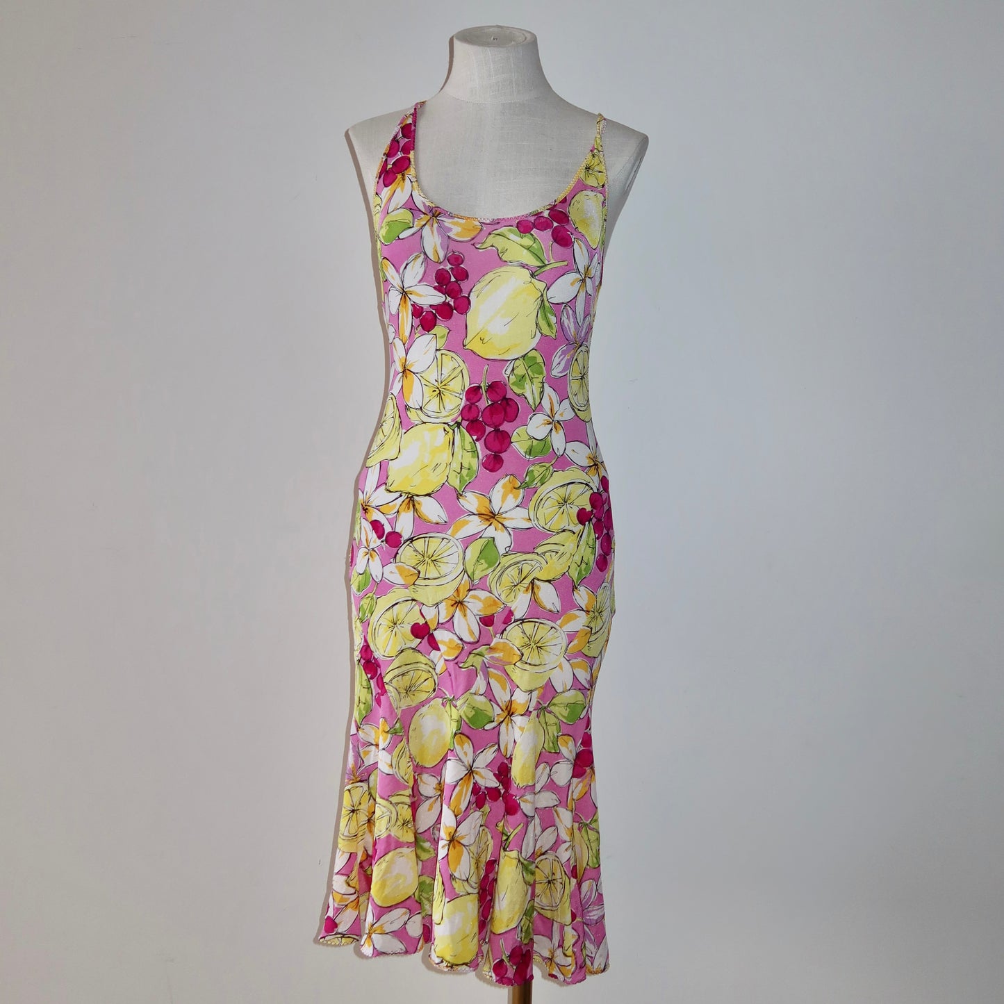 Blumarine Lemon Print Dress