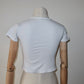 Dior Kids Cropped 'Baby' Tee