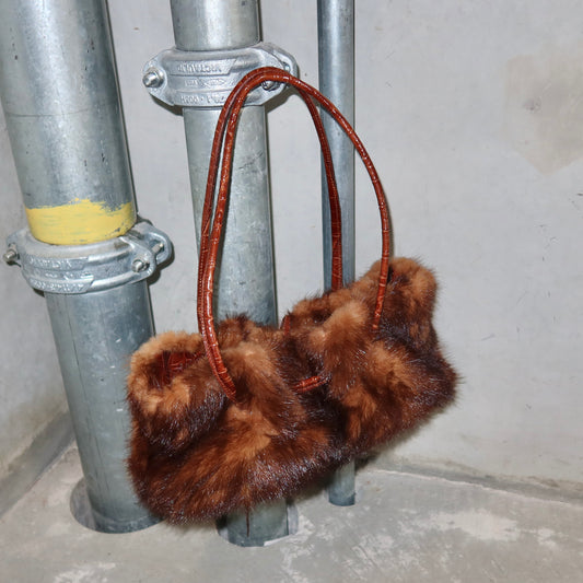 Paolo Masi Real Fur Bag