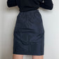 Miu Miu Navy Bow Skirt