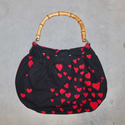 Moschino Heart Print Bag