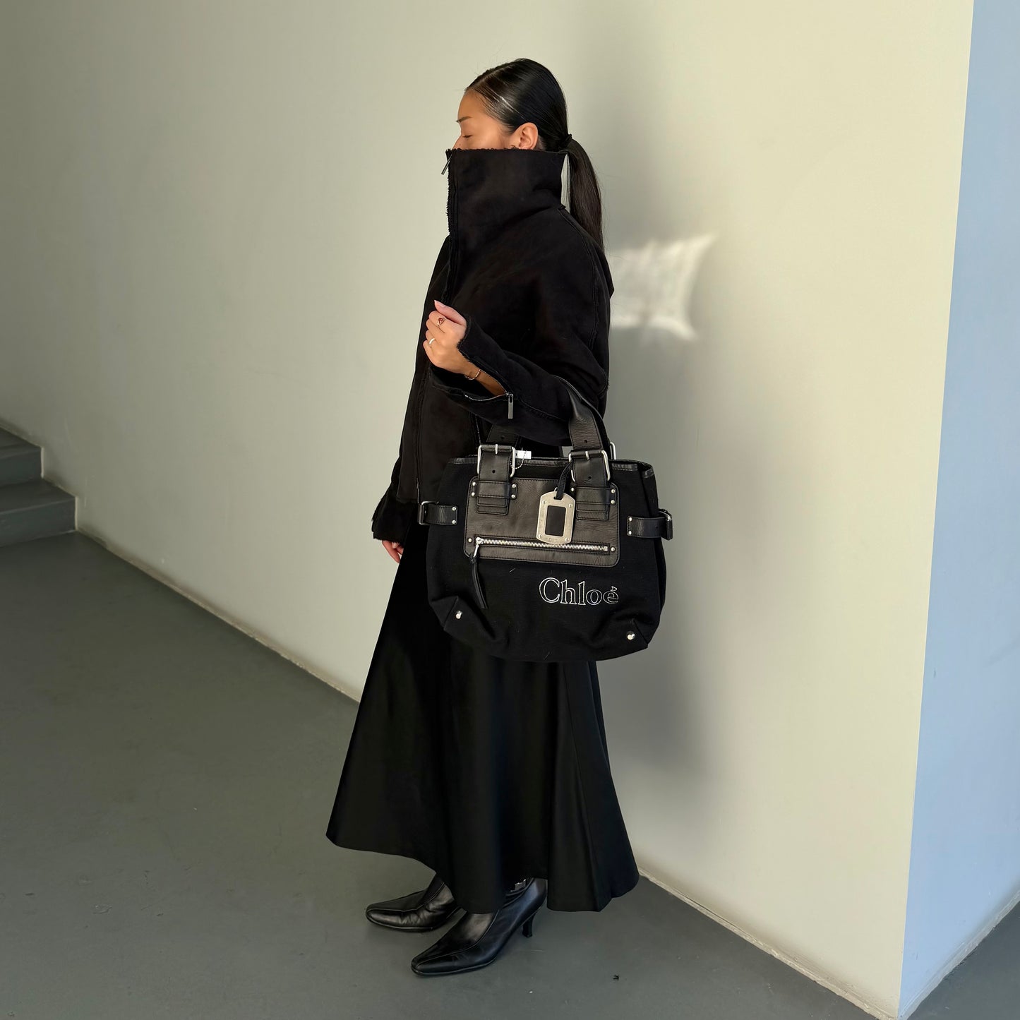 Chloé 2006 Canvas Camera Bag