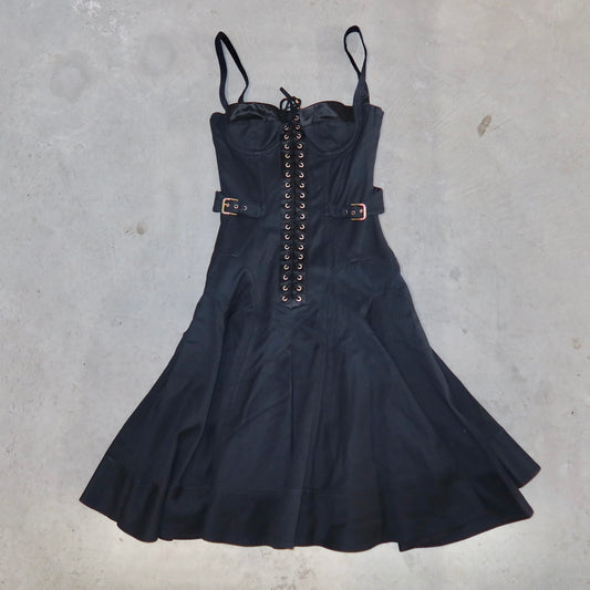 Dolce & Gabbana SS2007 Corset Lace Up Dress